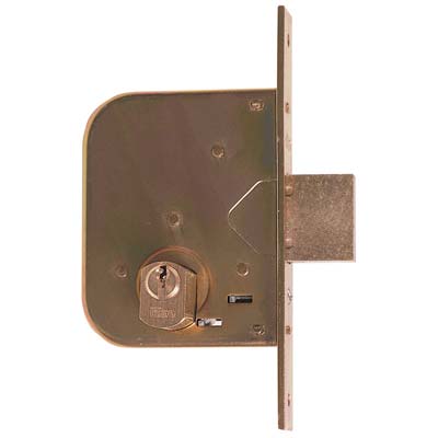 SERRATURA CANCELLO INFILARE 601450 ISEO - B.Q ZINC F.MM 22 C.SFACC M2 E.MM 45- 2 pezzi