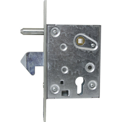 SERRATURA CANCELLO INFILARE 77QL ISEO  B.Q ZINC F.MM 25 C.SAGOM M1+Q8 E.MM 60