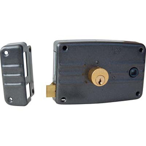 SERRATURA LEGNO APPLICARE 486603 ISEO - C.TONDO FISSO M3+SCR+Q8 E.MM 60 SX- 2 pezzi