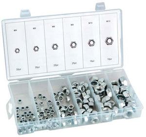 DADO ESAGONALE AUTOBLOCCANTE IN KIT SELF HAND - ZINCATO M 4/12 CF=PZ 146- 1 confezioni