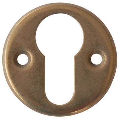 MOSTRINA TONDA FORO SAGOMATO 06010 CISA - OTTONE MM 42- 5 pezzi