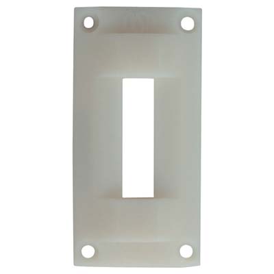 CONTROPIASTRA 06062 CISA - NYLON MM 93X46 H.MM 7,5- 5 pezzi