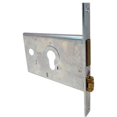 SERRATURA METALLO INFILARE 44130 CISA  B.Q ZINC F.MM 16 F.SAGOM M2+RULLO H.MM 82 E.MM 60