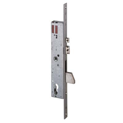 SERRATURA MONTANTE INFILARE ELETTRICA 16215 CISA  B.Q INOX F.MM 22 F.SAGOM M1+SCR+Q8 E.MM 25