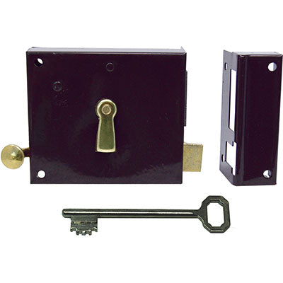 SERRATURA LEGNO APPLICARE 175 BONAITI - MAPPA M2+TIRANTE E.MM 60 DX- 2 pezzi