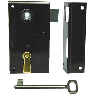 SERRATURA LEGNO APPLICARE 185 BONAITI - MAPPA M2+SCR+Q6 E.MM 35 DX- 2 pezzi