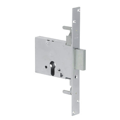 SERRATURA METALLO INFILARE 56016 CISA  B.Q ZINC F.MM 25 F/SAG M4 TRIPL H.MM 82 E.MM 60