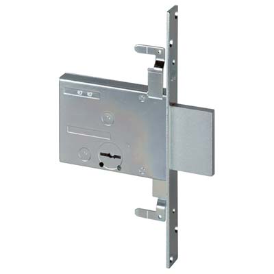 SERRATURA METALLO INFILARE 57016 CISA - B.Q ZINC F.MM 25 DM M4 TRIPL H.MM 82 E.MM 60 KA- 12 pezzi