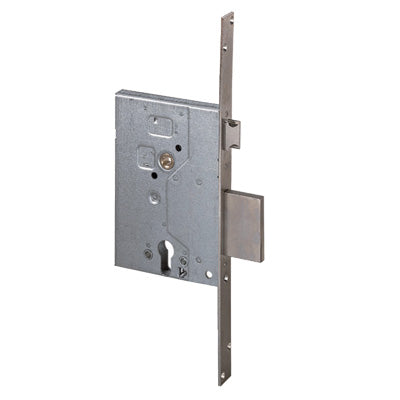 SERRATURA METALLO INFILARE 56250 CISA  B.Q ZINC F.MM 25 F/SAG M4+SCR E.MM 60