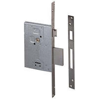 SERRATURA METALLO INFILARE 57250 CISA  B.Q ZINC F.MM 25 DM M4+SCR E.MM 60