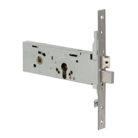 SERRATURA METALLO INFILARE 56357 CISA  B.Q INOX F.MM 22 F.SAG.TRIP+SCR+Q8 H.MM 64 E.MM 90