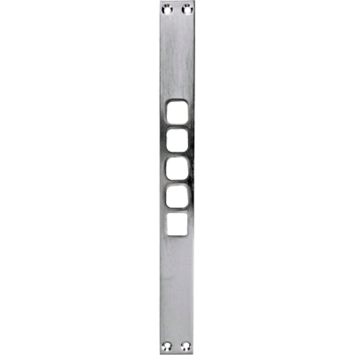 CONTROPIASTRA 49G CR - ZINCATA MM 367X35 H.MM 3 I.MM 28 X 2650-2751- 3 pezzi