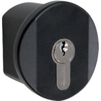 POMOLO ANTIPANICO ESTERNO 07078.35 CISA  CON CILINDRO VERN NERO