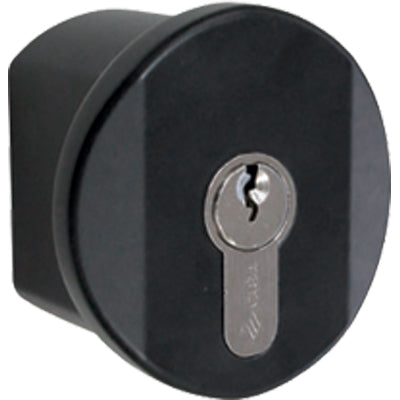 POMOLO ANTIPANICO ESTERNO 07078.35 CISA  CON CILINDRO VERN NERO