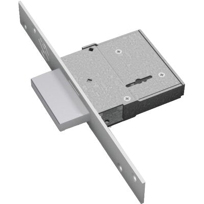 SERRATURA METALLO INFILARE 2001 SECUREMME  B.Q ZINC F.MM 25 DM M2 H.MM 73 E.MM 50