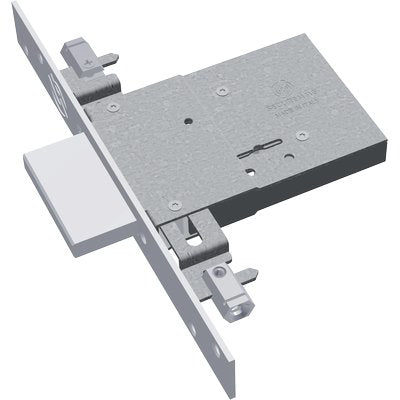 SERRATURA METALLO INFILARE 2003 SECURMAP SECUREMME  B.Q ZINC F.MM 25 DM M4 TRIPL H.MM 73 E.MM 70