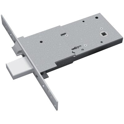 SERRATURA METALLO INFILARE 2010 SECUREMME  B.Q ZINC F.MM 25 DM M4+SCR H.MM 83 E.MM 90