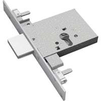 SERRATURA METALLO INFILARE 2053 SECUREMME  B.Q ZINC F.MM 25 F.SAGOM M3 TRIPL H.MM 82 E.MM 70