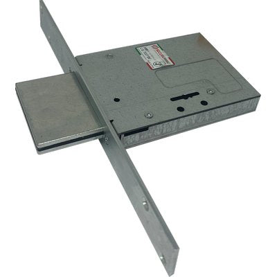 SERRATURA METALLO INFILARE 2031 SECURMAP SECUREMME  B.Q ZINC F.MM 25 DM M4 H.MM 82 E.MM 70