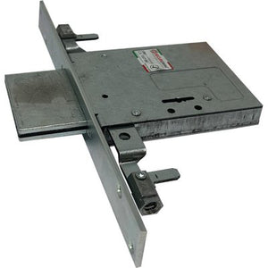 SERRATURA METALLO INFILARE 2033 SECURMAP SECUREMME  B.Q ZINC F.MM 25 DM M4 TRIPL H.MM 82 E.MM 60