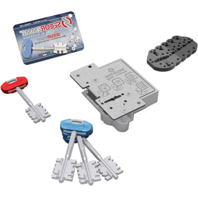 CUORE SERRATURA NUDA SECURMAP 25S SECUREMME  DM CHIAVI 3+1 SX