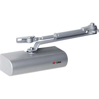 CHIUDIPORTA A CREMAGLIERA C1416 CISA  VERN ARGENTO FORZA 2/4 + FERMO