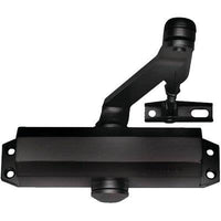 CHIUDIPORTA OLEODINAMICO DC110 ASSA ABLOY  VERN NERO FORZA 2/4 + FERMO