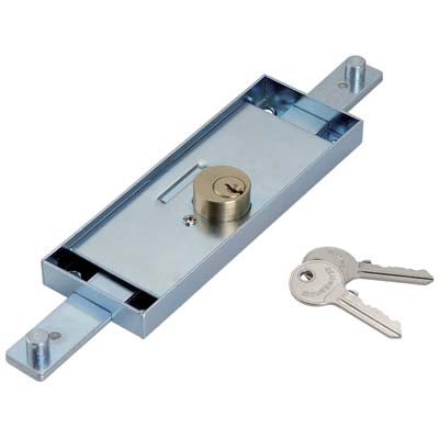 SERRATURA SERRANDA APPLICARE 2260 SECUREMME  C.TONDO FISSO CENTRALE C.DRITTO