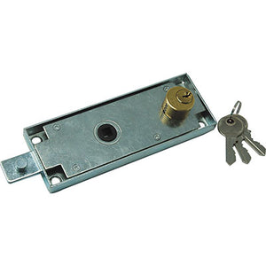 SERRATURA BASCULANTE APPLICARE C1640 POTENT  C.TONDO FISSO+Q8 I.MM 67 C.DRITTO