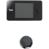 SPIONCINO ELETTRONICO YALE  ARGENTO CON SCHERMO LCD 3,2 MM. 38110