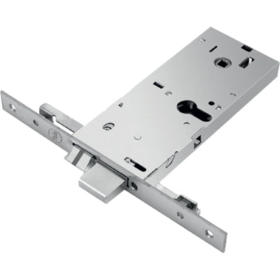 SERRATURA METALLO INFILARE ELETTRICA Y949 YALE  B.Q INOX F.MM 22 F.SAGOM. TRIP+SCR H.MM 78 E.MM 90