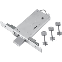 SERRATURA METALLO INFILARE ELETTRICA 69 FEB  B.Q ZIN F.MM 25 DM M4 TRIPL+SCR H.MM 81 E.MM 90