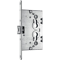 SERRATURA METALLO INFILARE PN5C NEMEF FEB  B.T ZINC F.MM 20 M1+SCR Q8 E.MM 65