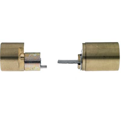 COPPIA CILINDRI ESTERNI 2252245 YALE - OTTONE CHIAVI 3 X 680/688- 1 confezioni