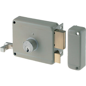 SERRATURA LEGNO APPLICARE 630 YALE  C.TONDO FISSO M2+TIRANTE E.MM 40 DX