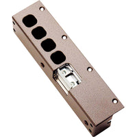 INCONTRO ELETTRICO 94080 MOTTURA  ACCIAIO VERNICIATO  MM 21,45X52 H MM 46 SX