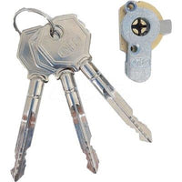 CILINDRO A CROCE 4052 OMEC  ACCIAIO CHIAVI 3