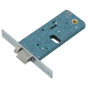 SERRATURA METALLO INFILARE ELETTRICA 388 OMEC  B.Q NICH F.MM 16 F.OVALE M1+SCR H.MM 64 E.MM 60