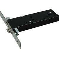 SERRATURA METALLO INFILARE 5970 OMEC  B.Q INOX F.MM 25 DM M4 TRIPL+SCR H.MM 64 E.MM 90