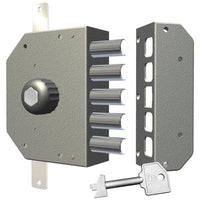 SERRATURA LEGNO APPLICARE 3200P CR  C.POMPA M4+ POMOLO TRIPL E.MM 60 DX