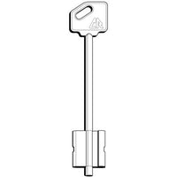 CHIAVE DOPPIA MAPPA CR 10 ORIGINALE - OTTONE NICHELATO- 5 pezzi