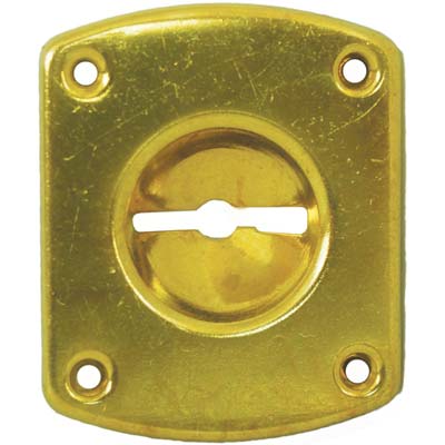 MOSTRINA RETTANGOLARE DOPPIA MAPPA 31 CR  OTTONE INCAVO MM  8 MM 46X30