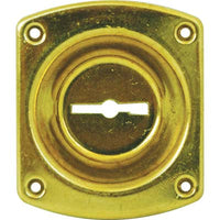 MOSTRINA RETTANGOLARE DOPPIA MAPPA 32 CR  OTTONE INCAVO MM 12 MM 46X30