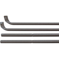 ASTE X SERRATURA ESTERNE 91/01 CR - VERNICIATE CURVE TRIPLICI MM 18 CF=PZ 2+2- 1 confezioni