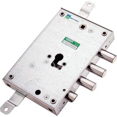 SERRATURA METALLO APPLICARE 85571AN MOTTURA  F.SAGOM M2 TRIPL+SCR IP.MM 37 E.MM 63 DX SP.MM 10