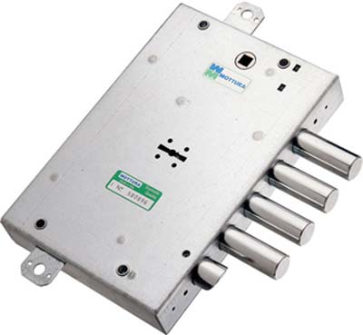 SERRATURA METALLO APPLICARE 52175 MOTTURA  DM M4 TRIPL+SCR IP.MM 28 E.MM 60 DX/SX