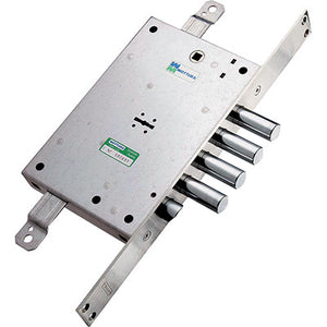 SERRATURA METALLO INFILARE 52771 MOTTURA  DM M4 TRIPL+SCR IP.MM 28 E.MM 63 DX/SX