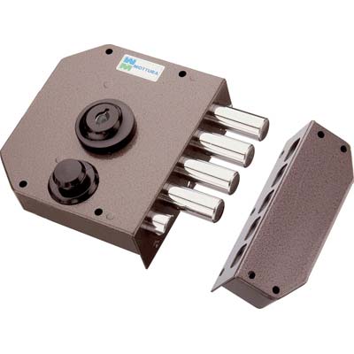 SERRATURA LEGNO APPLICARE 30610 MOTTURA  C.POMPA M4+SCR E.MM 63 DX