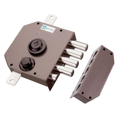 SERRATURA LEGNO APPLICARE 30630 MOTTURA  C.POMPA M4 TRIPL+SCR E.MM 60 SX