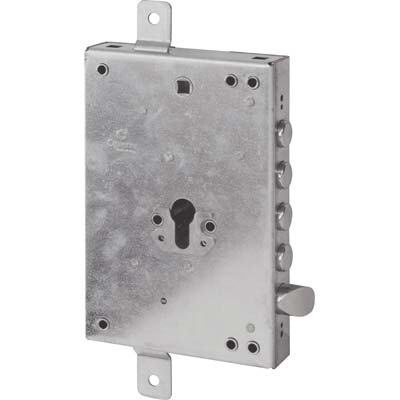 SERRATURA METALLO APPLICARE 50128 CIPIERRE  F.SAGOM M2 TRIPL+SCR IP.MM 28 E.MM 63 DX/SX